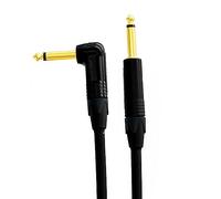 ALFAAL Câble audio de guitare 6,5 mm mono 6,35 mm quart de pouce mâle à mâle Cordon de raccordement pour guitare basse Câbles d'instrument E-piano (couleur : 15 m)