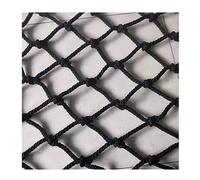 ALFAAL Filets pour Clôtures de Sécurité Filet de Sécurité de Construction Noir Filet de Corde Filets pour Chats pour la Protection d'escalade de Filet de Séparation de Terrain de Jeu (Color : 6cm Mes