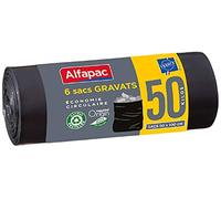 ALFAPAC - 6 sacs pour gravats et objets lourd (jusqu'à 50kg) - Vegetal Origin