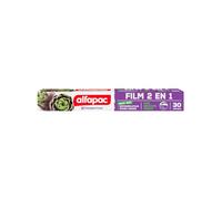 alfapac - Film multi-usages 30M - Réfrigérateur et Micro-ondes - Fabriqué en France