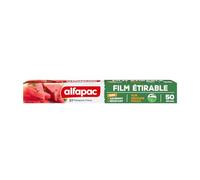alfapac - Film étirable 50M - Très extensible, adhérent et résistant - Fabriqué en France