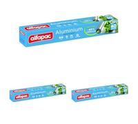 Alfapac - Papier Aluminium - Résistant et multi-usages - Lot de 9 Rouleaux 40M x 29cm