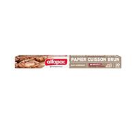 alfapac - papier cuisson brun 10M - anti-adhérent - grande largeur - fabriqué en France