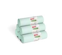 Alfapac professionnel - Carton de 100 housses compostables 240L pour bac roulant - 10 rouleaux de 10 housses - Fabriqués en France - Pour déchets organiques