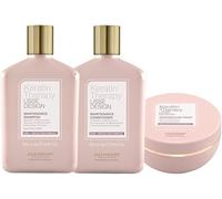 Alfaparf Keratin Therapy Lisse Design Ensemble shampoing 250 ml + après-shampoing 250 ml + masque hydratant 250 ml