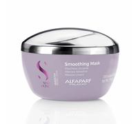 Alfaparf Milano Masque lissant Semi Di Lino Smooth pour cheveux indisciplinés et frisottis 200 ml