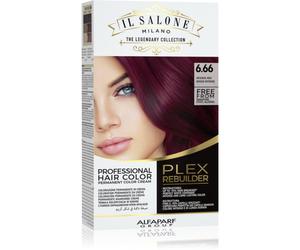 Alfaparf Milano Il Salone Milano Plex Rebuilder coloration cheveux permanente teinte 6.66 - Intense Red 1 pcs
