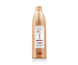 Alfaparf Milano Keratin Therapy Lisse Design Deep Cleansing Shampoo 1 Bond System 500 ml