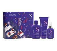 Alfaparf Milano Semi di Lino Blonde Holiday Kit coffret cadeau pour cheveux blonds et méchés 3 pcs