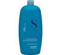 Alfaparf Milano Semi di Lino Curls Enhancing Conditioner 1000 ml après-shampooing hydratant pour cheveux bouclés et ondulés