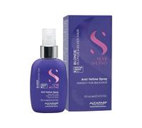 Alfaparf Semi di Lino Spray anti-jaune 125ml - Spray sans rinçage anti-jaune pour éclaircissements partiels