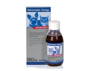 Alfavet Energy-Complément Alimentaire Alimentaire pour Convalescence, insuffisance pondérale et lipidose hépatique du Chat L