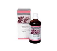 Alfavet Pregnostat 100 ml, pour et chat, pour réguler l'équilibre hormonal, le cycle, la muqueuse utérine, complément alimentaire