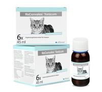 alfavet ReConvales Tonicum Chat, Multipack, complément Alimentaire diététique Stimulant l'appétit pour la Convalescence et en Cas de Poids insuffisant, 12 x 45 ML