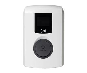 Alfen Eve Single Pro-line 11 kW - triphasé - 16A - prise - Type 2 - borne de recharge - y compris l'équilibrage de la charge Licence active-ALF-S-PRO-LINE-11KW-3PH-16A-DISP-T2-LBA