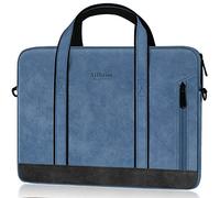 Alfheim 14 Pouces Imperméable Sacoche Ordinateur Portable Laptop Housse Coups d'épaule avec Voyage/Business Compatible avec 15" MacBook Air M4 M3 M2 M1
