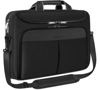 Alfheim Sacoche pour Ordinateur Portable 17 Pouces Imperméable Multifonctionnel Bandoulière Réglable, pour Homme Femme Lenovo Acer ASUS Dell HP Samsung Notebook pour Voyage/Affaires (Noir)