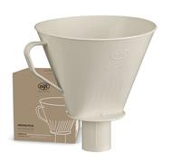 alfi AROMA PLUS, oatmeal beige, filtre à café en plastique pour papier filtre taille 4, passer le café filtre directement dans le pichet isotherme, lavable au lave-vaisselle, exempt de BPA