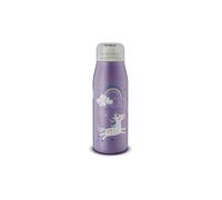 ALFI Bouteille isotherme - Gourde isotherme pour enfants 0,35 l Unique Unicorns lilas
