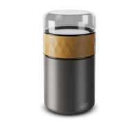 alfi ENDLESS FOOD MUG 500 ml, spicy mustard mat, récipient isotherme pour repas en inox et snackpot, en 3 parties, récipient isotherme anti-fuite, maintient au chaud pendant 5 h, au froid pendant 10 h