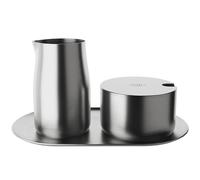 alfi Ensemble lait et sucre en acier inoxydable mat de qualité supérieure - Design élégant - Passe au lave-vaisselle - Durable