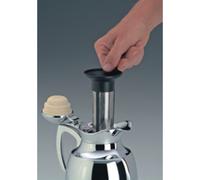 alfi AROMA COMPACT, passoire à thé en inox pour thé en vrac, filtre à thé pour pichet isotherme ou tasse, filtre permanent, préparation directe dans le pichet isotherme, plaisir du thé durable