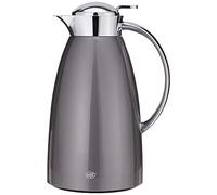 alfi Gusto Glass Carafe Isotherme en métal laqué pour Boissons Chaudes et Froides 1,0 l Gris sidéral