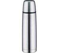 Alfi Isotherm Perfect, Bouteille Isotherme, Thermos, Récipient Isolant, Fermeture À Vis, INOX 0,5l, avec Verre dans Le Couvercle, 5107205050