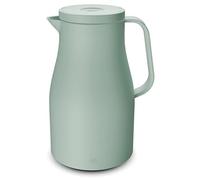 alfi NEO 1,0 l, vert menthe, bouteille isotherme, avec insert en verre trempé hygiénique, 12 h de chaud, bouchon à vis avec bouton poussoir confortable, poignée ergonomique, idéale comme cafetière