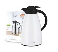 ALFI SIGNO ONE 1.0L, COCONUT WHITE MAT, PICHET ISOTHERME EN VERRE TREM