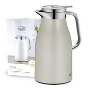 alfi SKYLINE 1,0 l, acier inoxydable, pichet isotherme avec insert en verre argenté