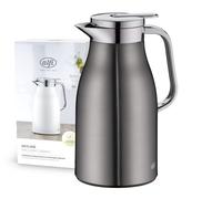 alfi SKYLINE 1,0l, cool grey, pichet isotherme inox avec intérieur en verre trem