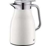 alfi SKYLINE 0,65l, coconut white mat, pichet isotherme inox avec intérieur en verre trempé hygiénique, bouchon vissé avec bouton poussoir très pratique, poignée ergonomique, exempt de BPA