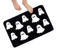Alfombra De Baño De Halloween - Trampa De Tierra Felpudo Exterior | Alfombrillas Para El Baño | Alfombrilla De Ducha Antideslizante Y Absorbente | Suave, De 89 X 58 Cm, Superabsorbente, Para Estabilid