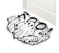 Alfombra De Baño De Halloween - Trampa De Tierra Felpudo Exterior | Alfombrillas Para El Baño | Alfombrilla De Ducha Antideslizante Y Absorbente | Suave, De 89 X 58 Cm, Superabsorbente, Para Estabilid