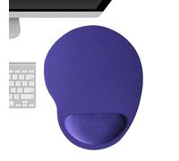 Alfombrilla De Ratón Con Reposamuñecas - Pad Ergonómico para Computadora, Accesorio Portátil De Oficina Hogar, Superficie Cómoda Antideslizante | Diseño Colorido De Eva Resistente, Matériau Acolchado