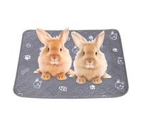 Alfombrillas Para Jaulas De Conejo | Fondo De Cama Para Jaula De Conejo Alfombrilla Antideslizante Lavable Réutilisable Protecteur De Suelo, Suministros Para Mascotas Hamster Chinchilla Animales ño
