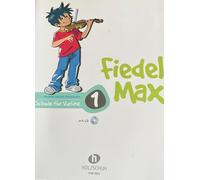 Alfons Holzschuh VHR3801 9783920470429 Fiedel-Max pour violon école de violon avec pince à partitions colorée en forme de cœur