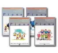 Alfred Basic Piano Library Course Pack Level 1 Complete - Four book set - Includes - Lesson, Theory, Technic and Notespeller Books