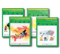 Alfred Basic Piano Library Course Pack Level 1B - Four book set - Includes - Lesson, Theory, Technic and Notespeller Books