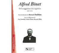Alfred binet - Bernard Andrieu - Chronique Sociale - broché - Etude