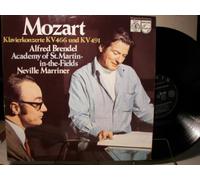 ALFRED BRENDEL / ACADEMY OF ST.MARTIN-IN-THE-FIELDS - NEVILLE MARRINER - MOZART - KLAVIERKONZERTE KV466 UND KV491 - ALFRED BRENDEL - VINYL