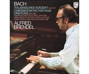 ALFRED BRENDEL: BACH Italian Concerto / Chromatic Fantasy (Import from Holland Stereo VINYL LP)