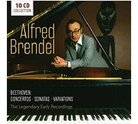 ALFRED BRENDEL - BEETHOVEN: CONCERTOS, SONATAS, VARIATIONS 10 CD NEUF