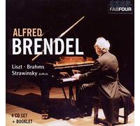 Alfred Brendel joue Liszt, Brahms, Stravinsky (Coffret 4 CD)