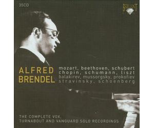 Alfred Brendel : Mozart - Beethoven - Schubert - Chopin - Schumann - Liszt ... (35 CD)