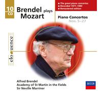 Alfred Brendel/UA – Klavierkonzerte 5–27 – 10 CD Neuf