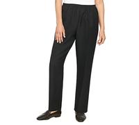 Alfred Dunner Pantalon pour Femme, Noir, 38 Menue