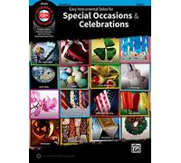 Alfred Easy Instrumental Solos for Special Occasions & Celebrations Trombone Book and MP3 CD