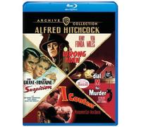 Alfred Hitchcock 4-Film Collection [Blu-Ray] Boxed Set, Full Frame, Subtitled